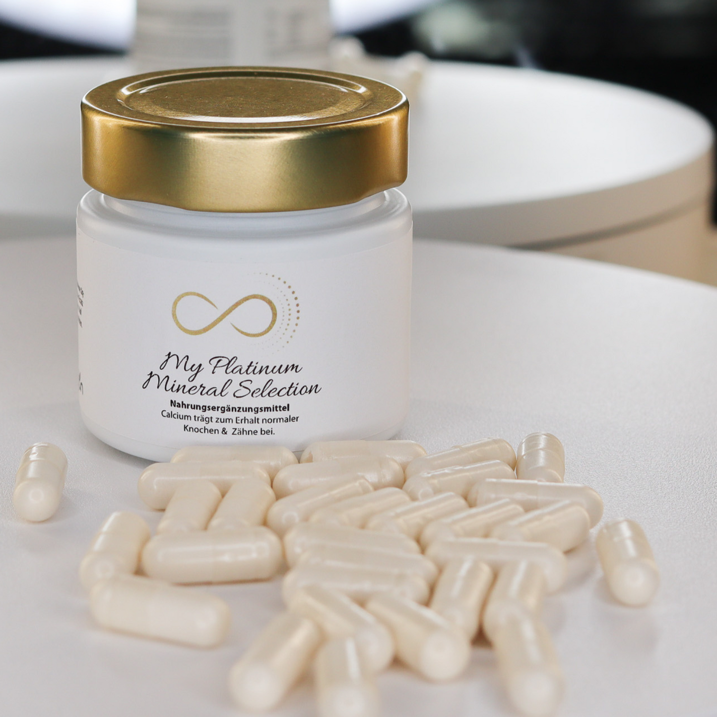 Trägt zum Erhalt normaler Knochen & Zähne bei - My Platinum Mineral Selection